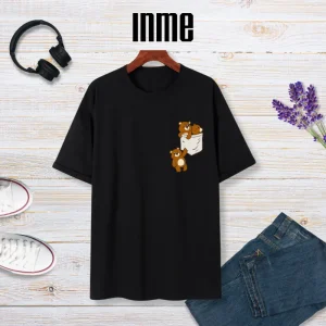 Áo Thun INME Gấu Nâu 100% Cotton