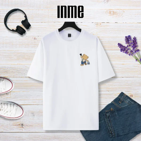 Áo Thun INME Gấu Nâu 100% Cotton - Hình ảnh 3