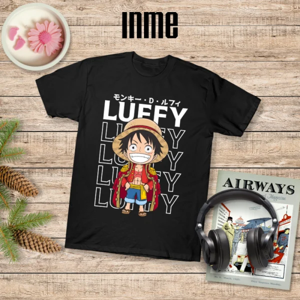 Áo thun 100% cotton LUFFY – Áo thun INME - Hình ảnh 4