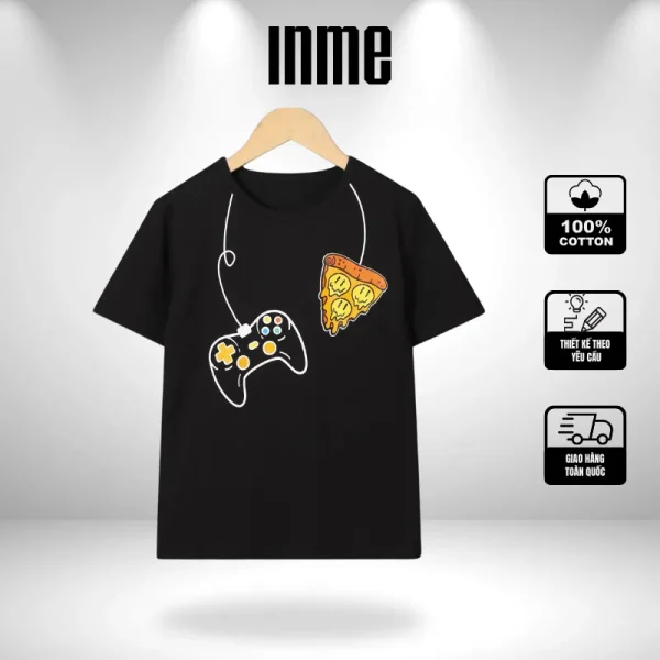 Áo thun 100% cotton GAMEPAD dành cho các "game thủ" – Áo thun INME - Hình ảnh 2