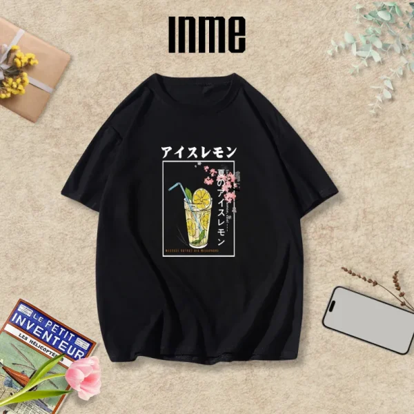 Áo Thun 100% Cotton Đồ Uống Nhật Bản – Áo Thun INME - Hình ảnh 5